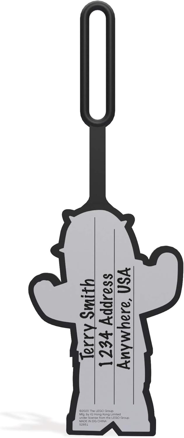 Cactus Lego Bag Tag