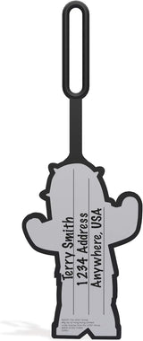 Cactus Lego Bag Tag